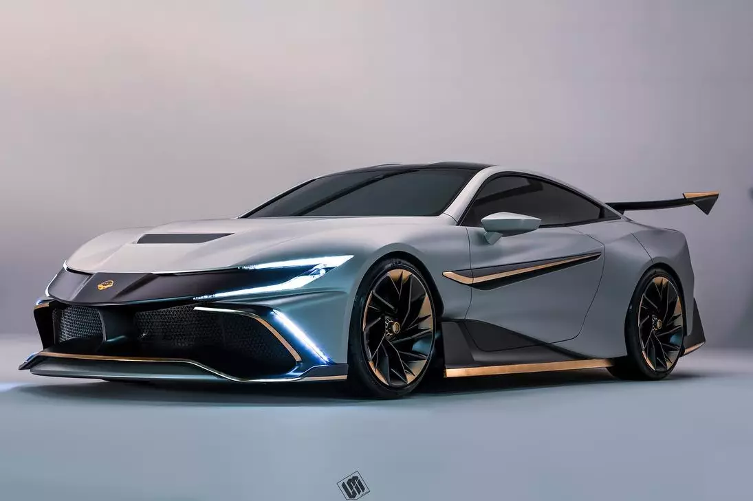 The Naran's design sticks to a pretty tried and tested coupe shape, hoping that details and materials will set it apart