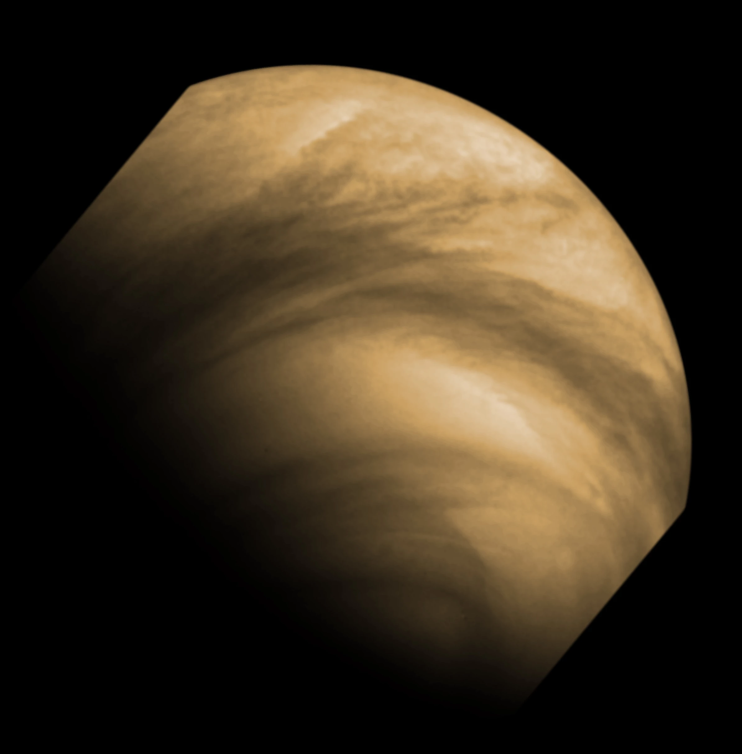 Venus as seen by Venus Express (Image: ESA)