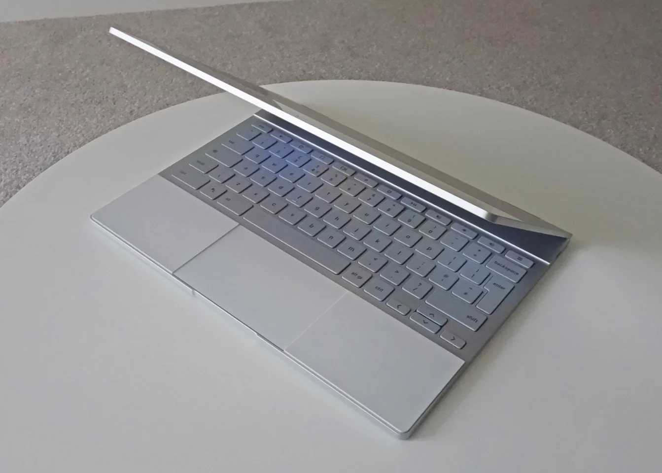 Your choice of Intel i5 or i7 processors sit inside the Pixelbook