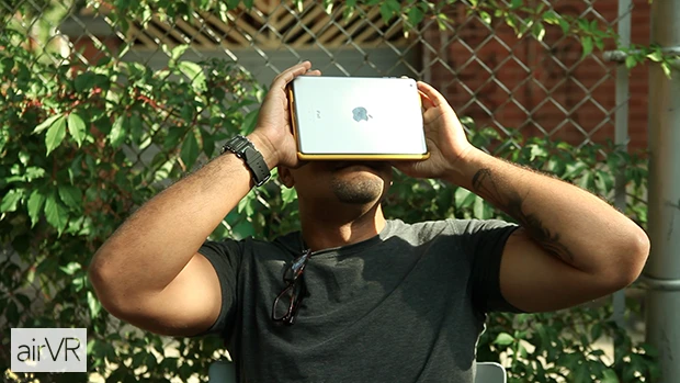 The device is compatible with the iPad Mini, iPad Mini Retina and iPhone 6+
