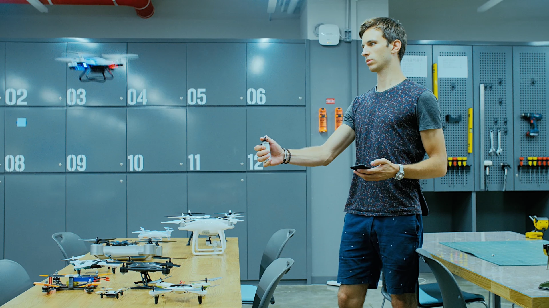 The Shift drone carries a 4K camera