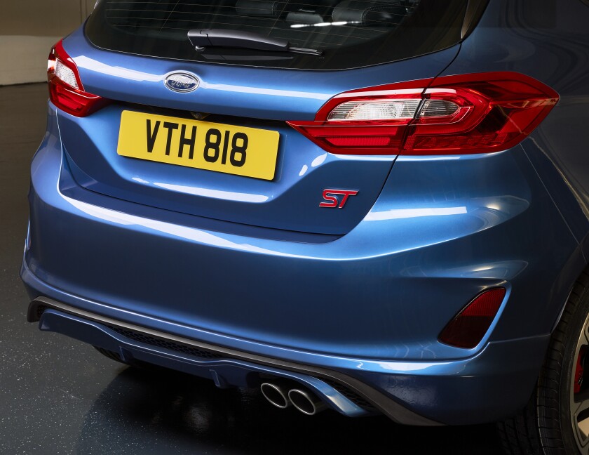 The rear of the ST isn't all that different than before