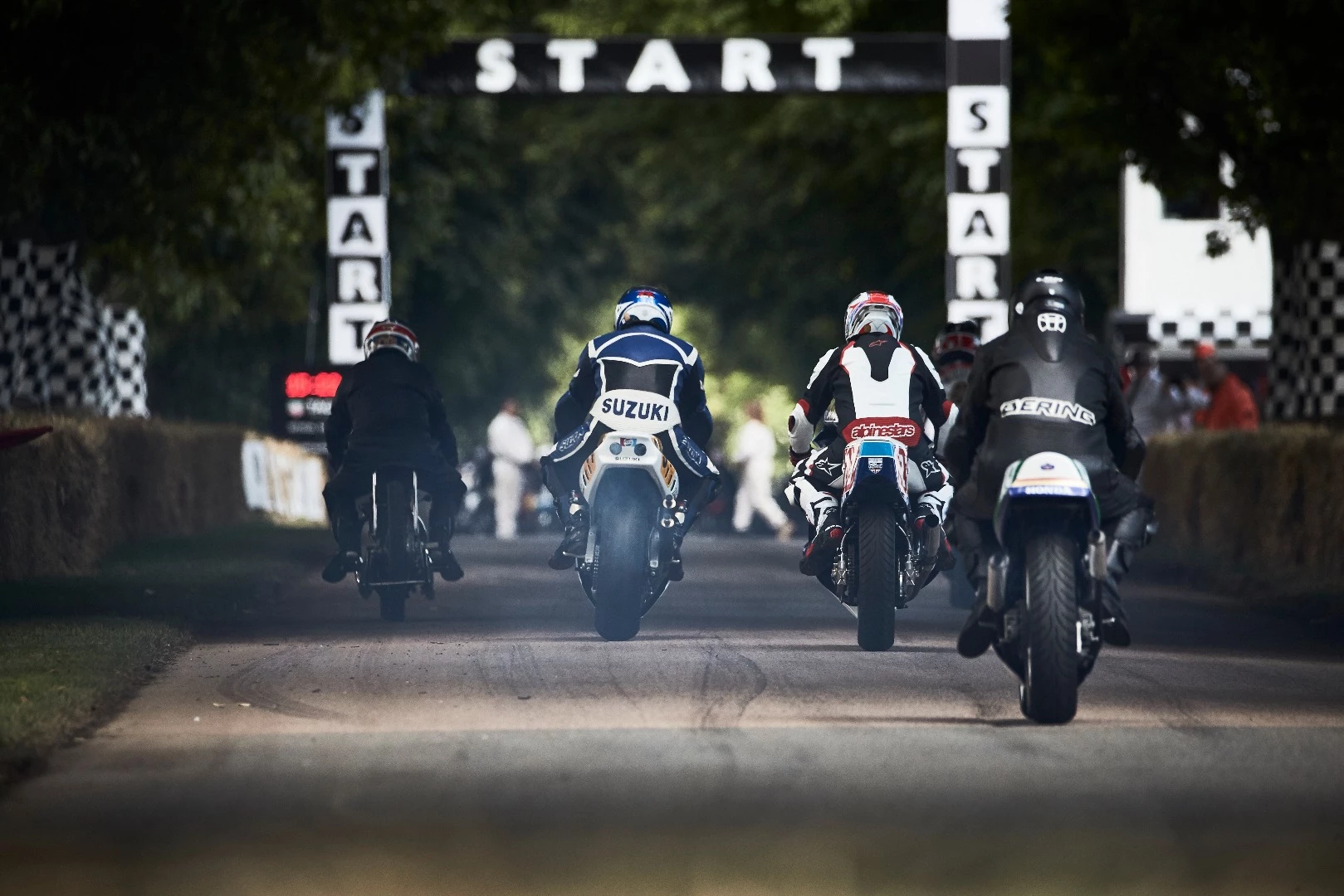 It might just be for fun, but that doesn't mean runs up the hill at Goodwood don't get competitive