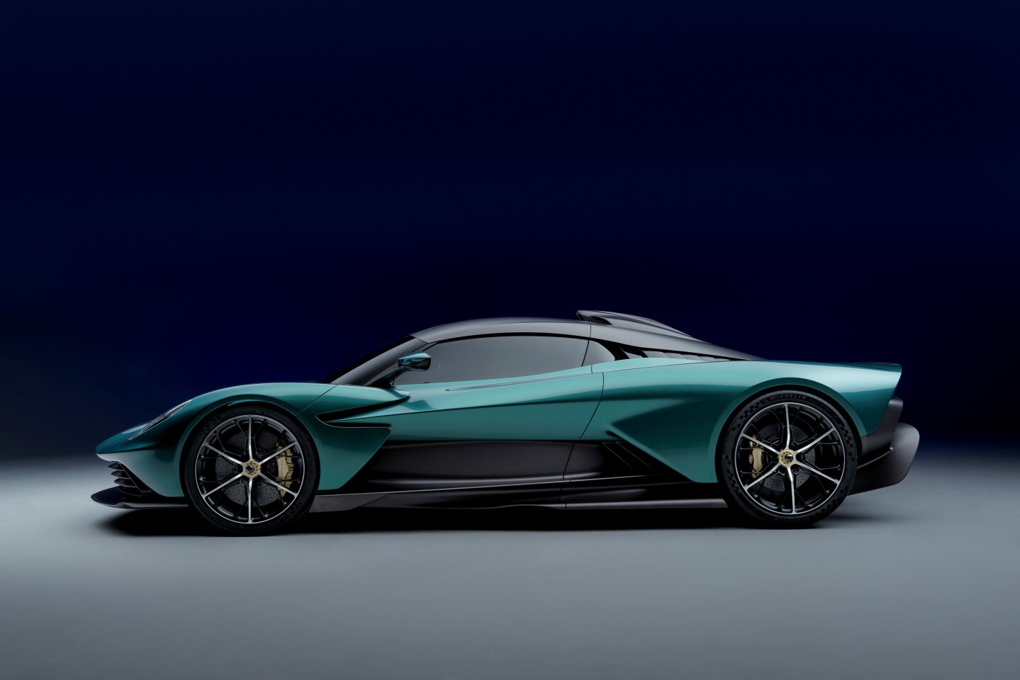The Valhalla supercar features three motors that combine for 950 PS