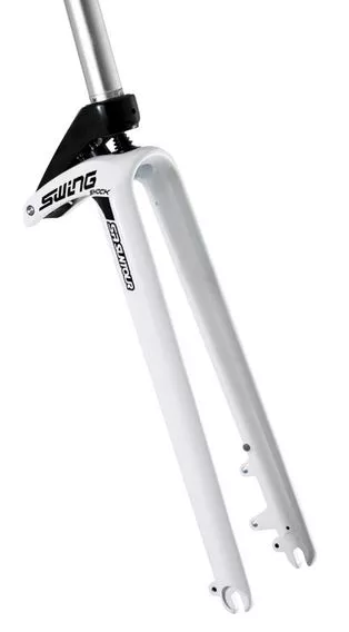 The SR Suntour Swing Shock is a suspension fork designed for use on lightweight commuter bikes