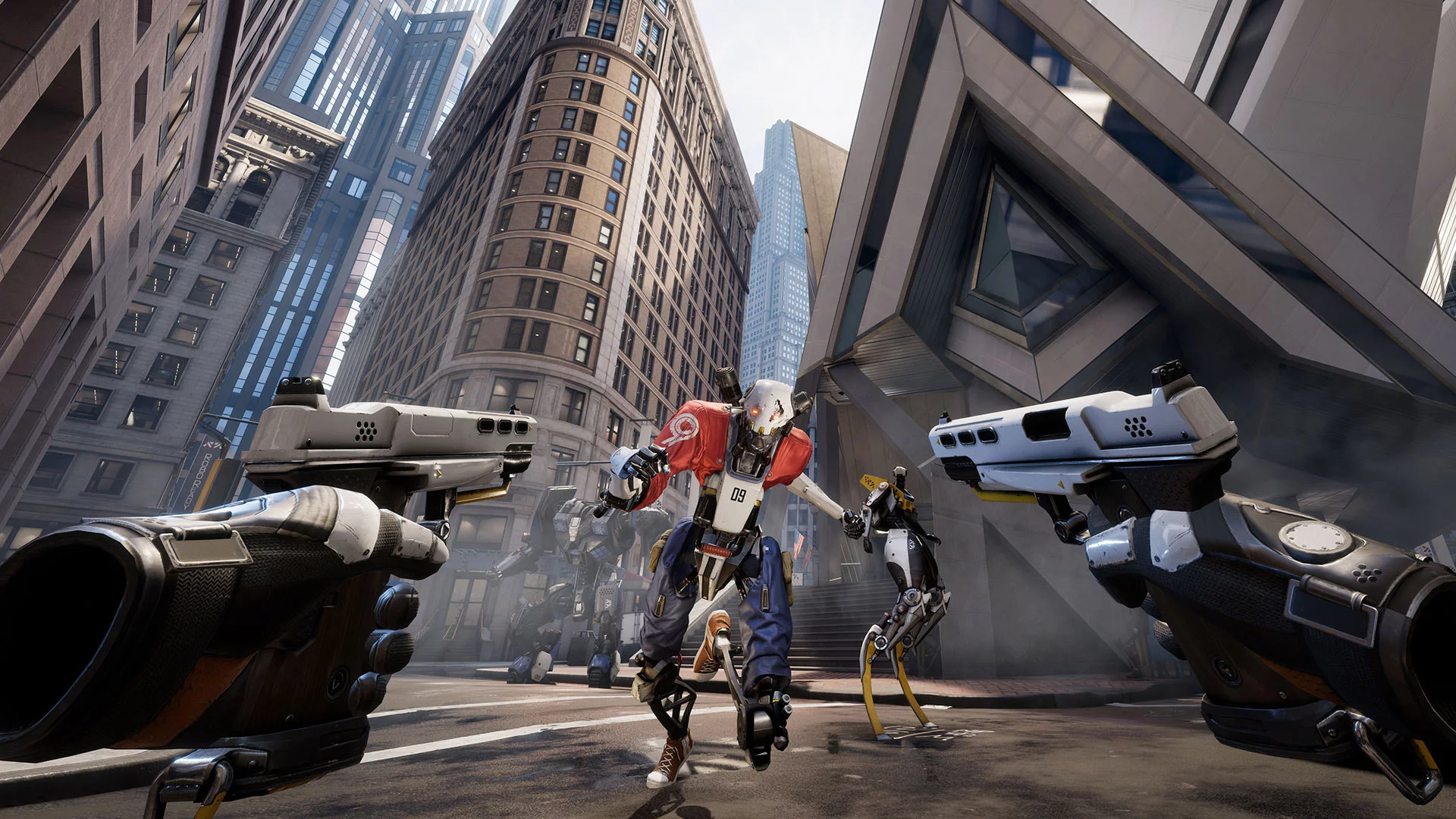 Robo Recall, a free game for a Oculus Touch owners