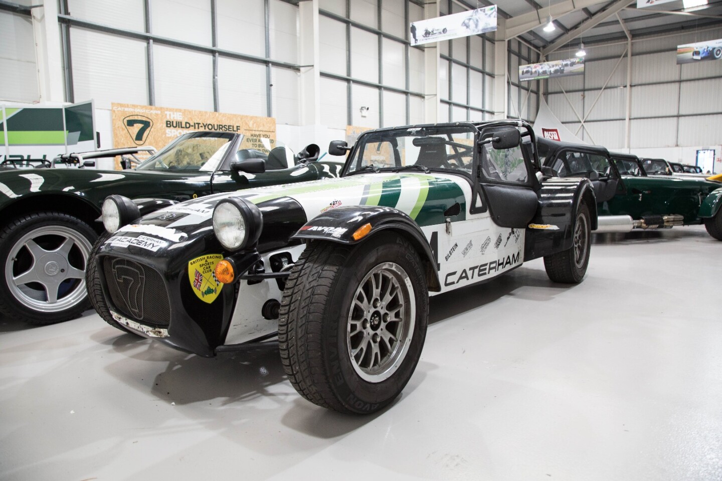 Even the Caterham CEO was involved in the branded races at one point, going door-to-door with punters in a number of races around the UK