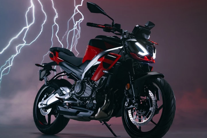 Unlike Aprilia's other Tuonos, the Tuono 457 is a proper naked streetfighter