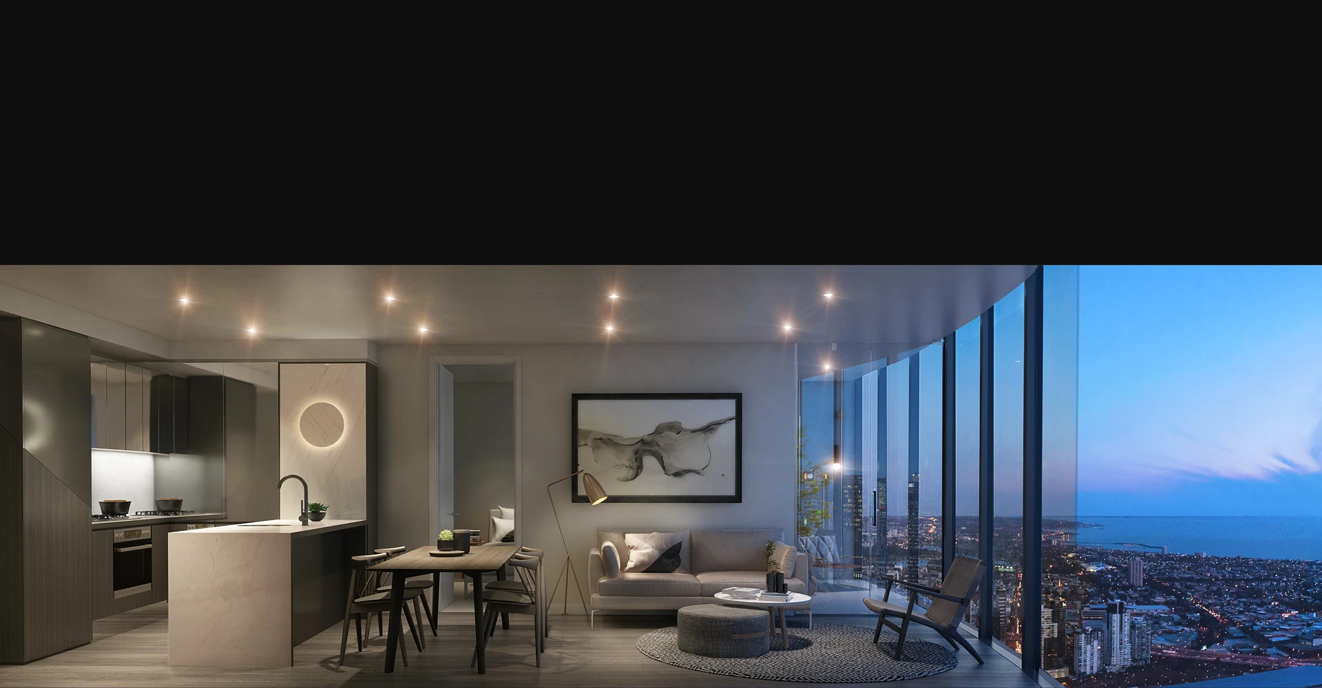 The apartments and common areas inside Melbourne's Premeir Tower will be full of chocolate, champagne, bronze and gold colors, inspired by Beyoncé's skin tones and theatre performances