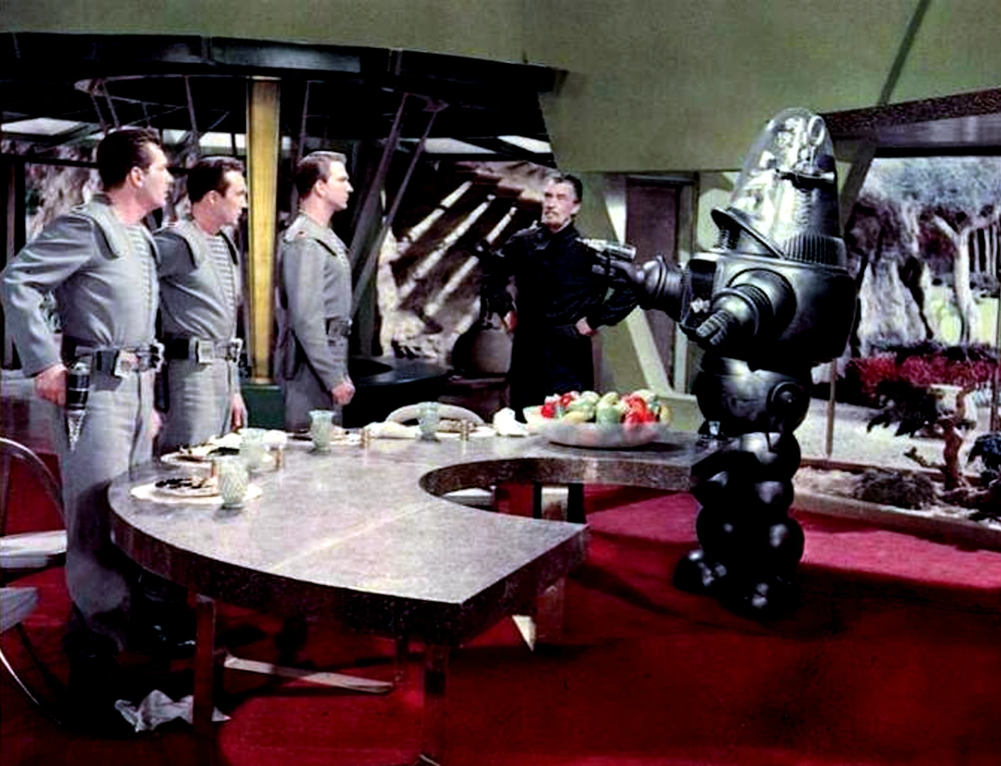 Robby starred in the 1956 science fiction feature "Forbidden Planet"