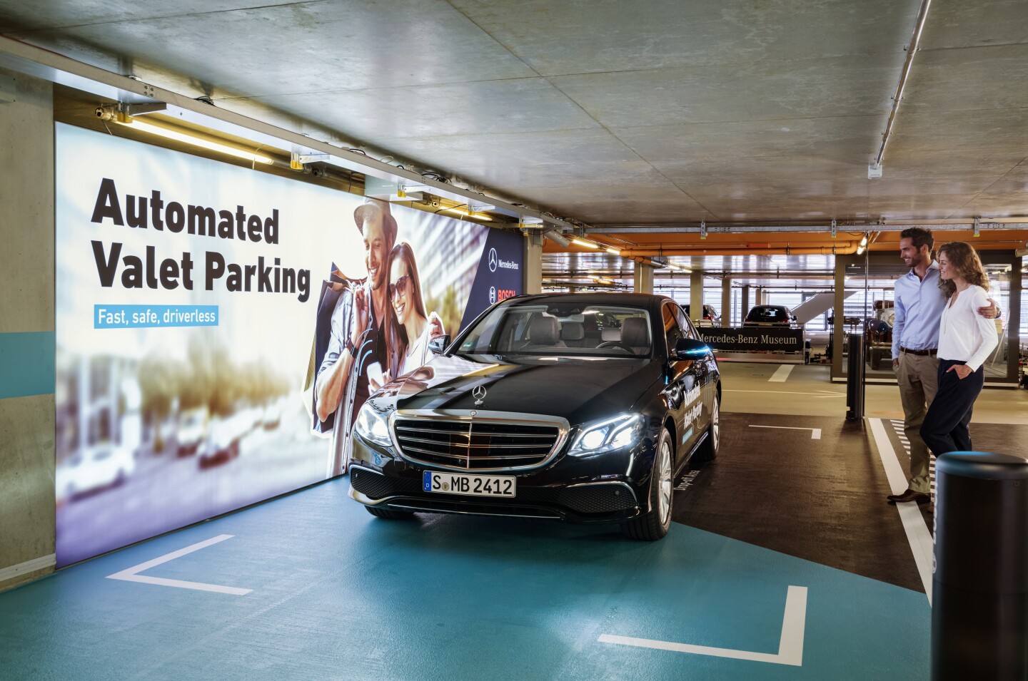 Bosch and Daimler have been working on the driverless, automated valet parking system since 2015