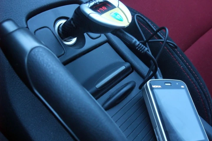 The Soundracer VX plugs into your cigarette lighter and lets you choose between half a dozen high-performance engine sounds for your car