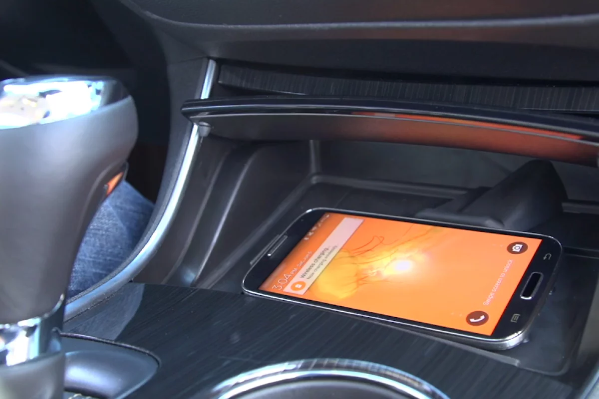 Chevrolet's Active Cooling feature gives your phone its own air conditioning vent