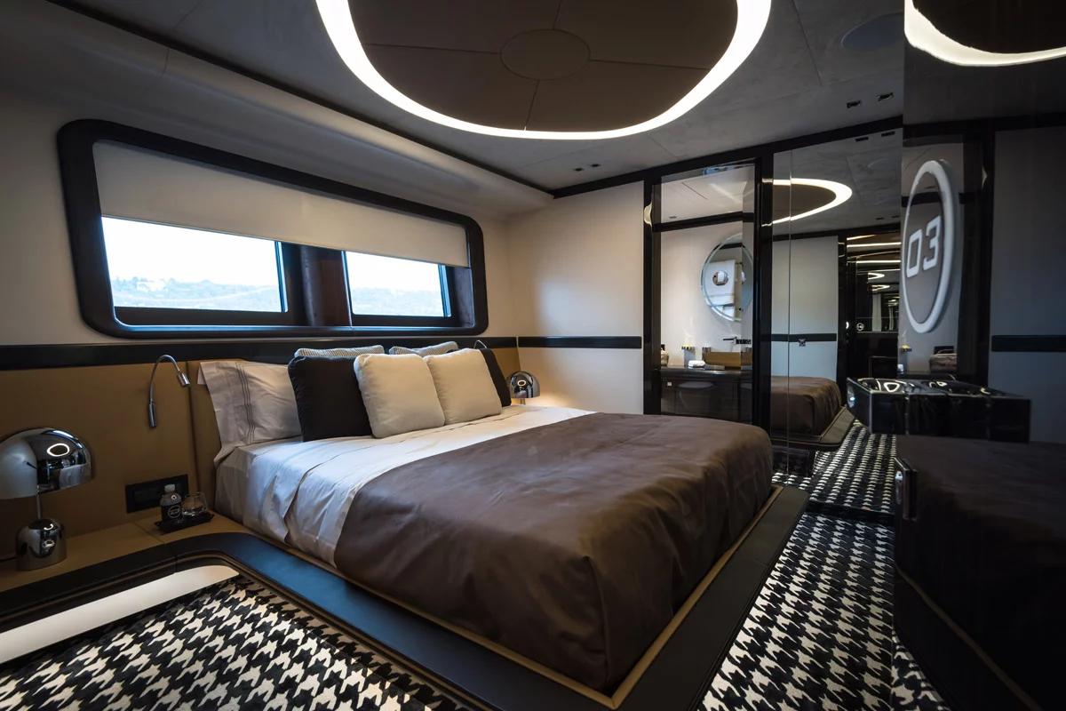 There's accommodation for up to 10 guests, though six is standard