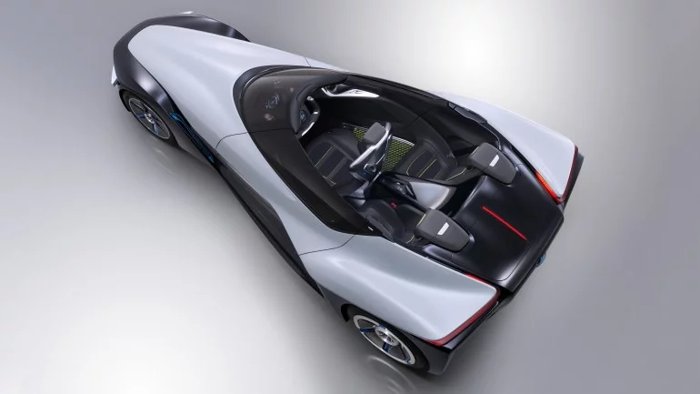 Nissan says the BladeGlider offers superior maneuverability and thrilling driving