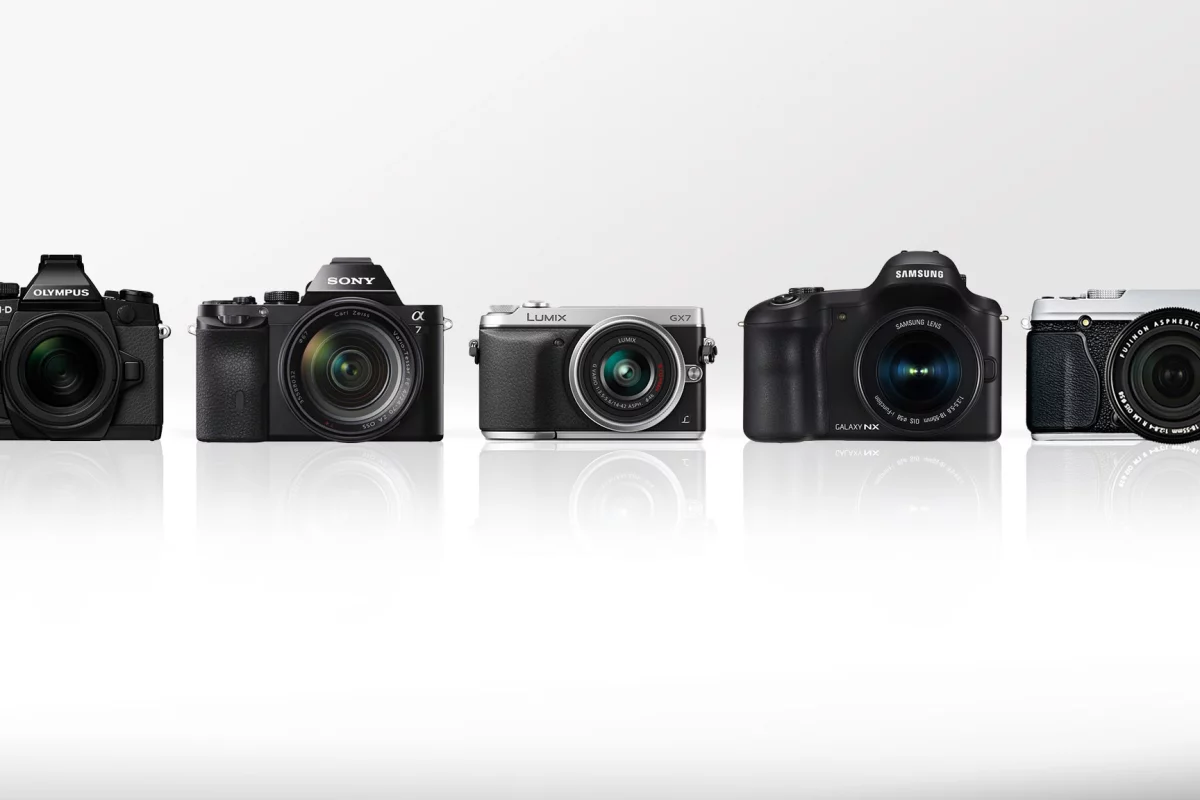 Gizmag compares some of the best mirrorless cameras on the market