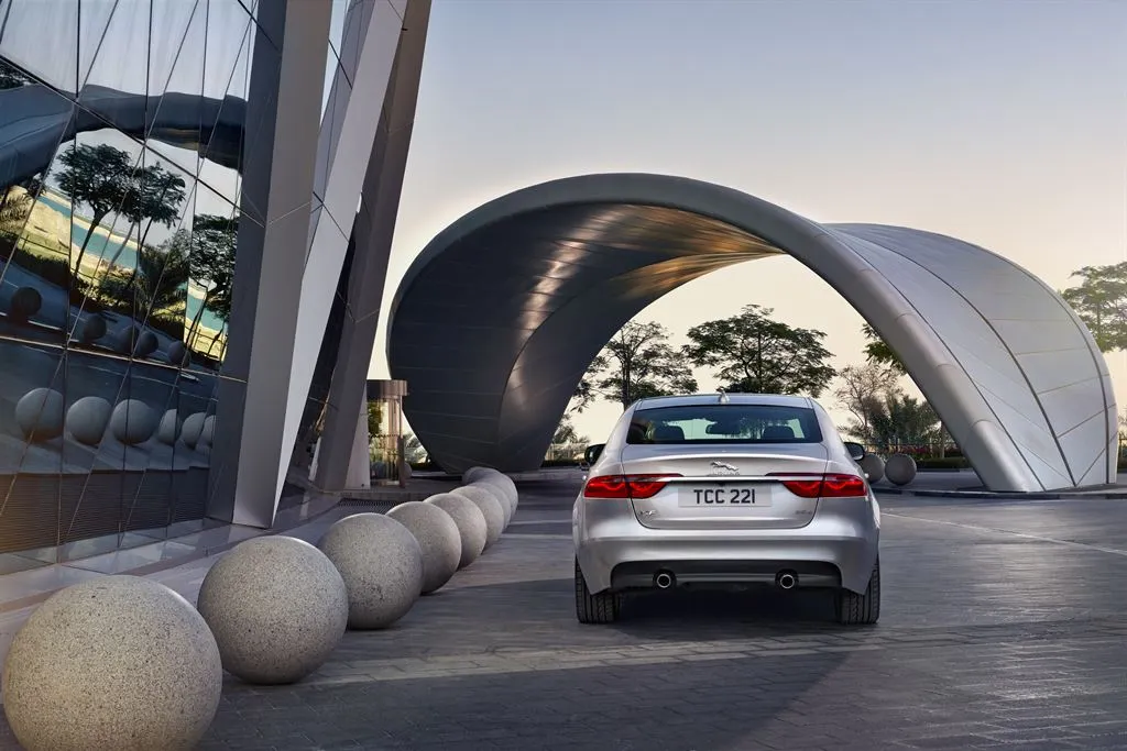 The 2016 Jaguar XF showcases new Jaguar construction strategies
