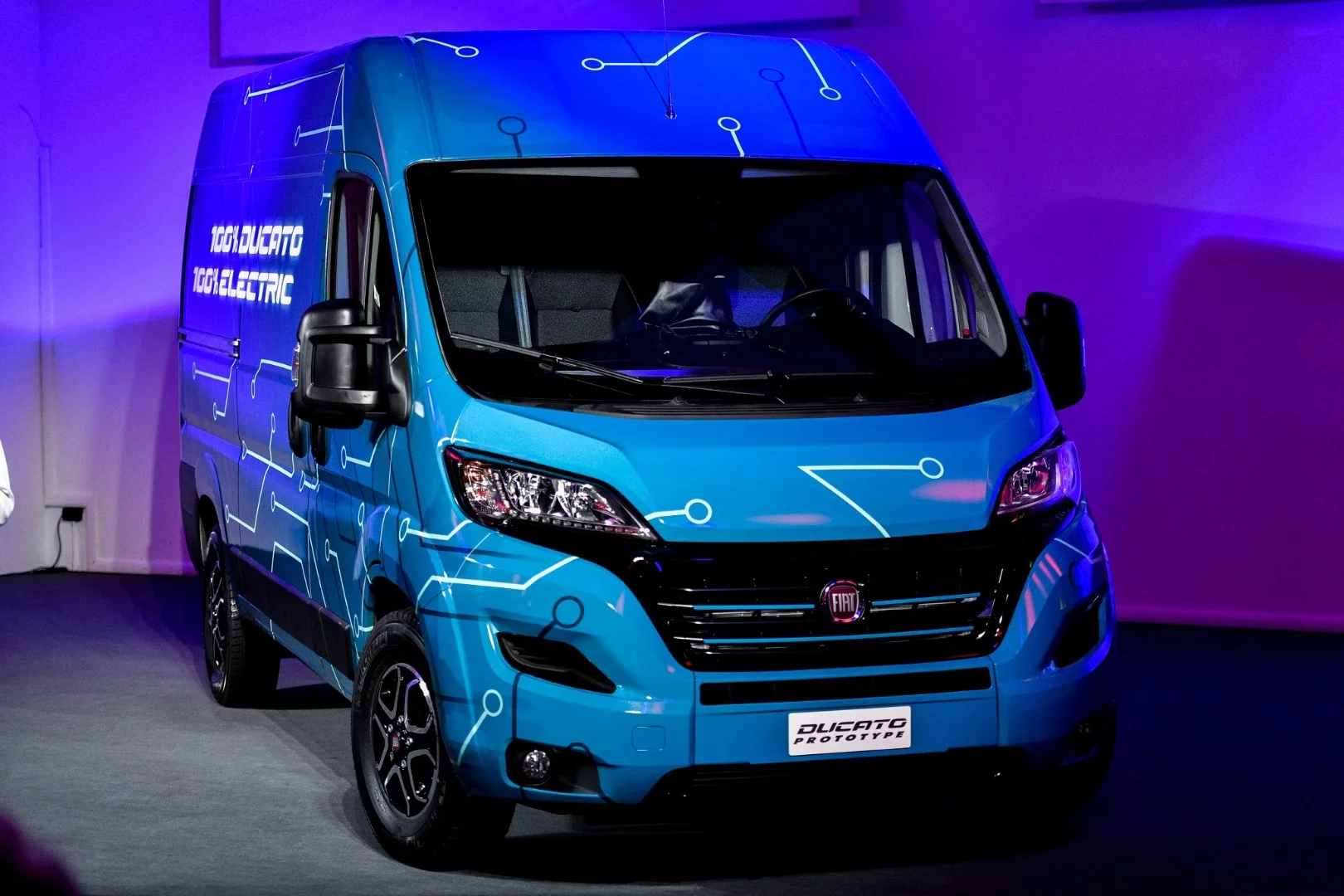 The Ducato Electric will offer up to 121 hp and 207 lb-ft