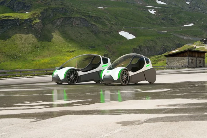 A rendering of the Podbike, in its native Norway