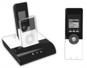 Bexy's iMirror lets you dock your iPod to your home stereo and control it through a full-featured LCD remote.