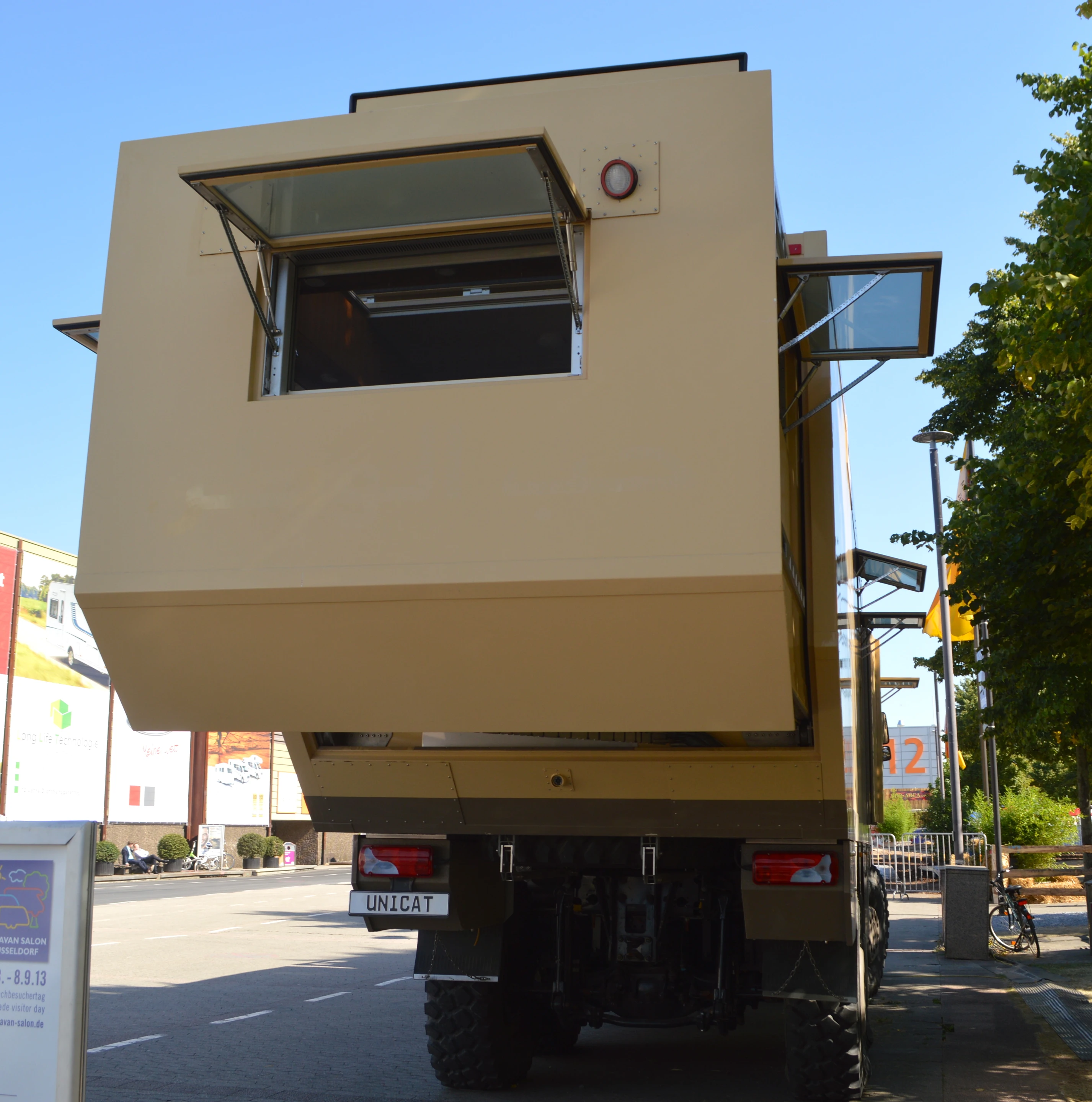 Other MXXL equipment includes a fueling station for other vehicles, satellite phone and central tire inflation system