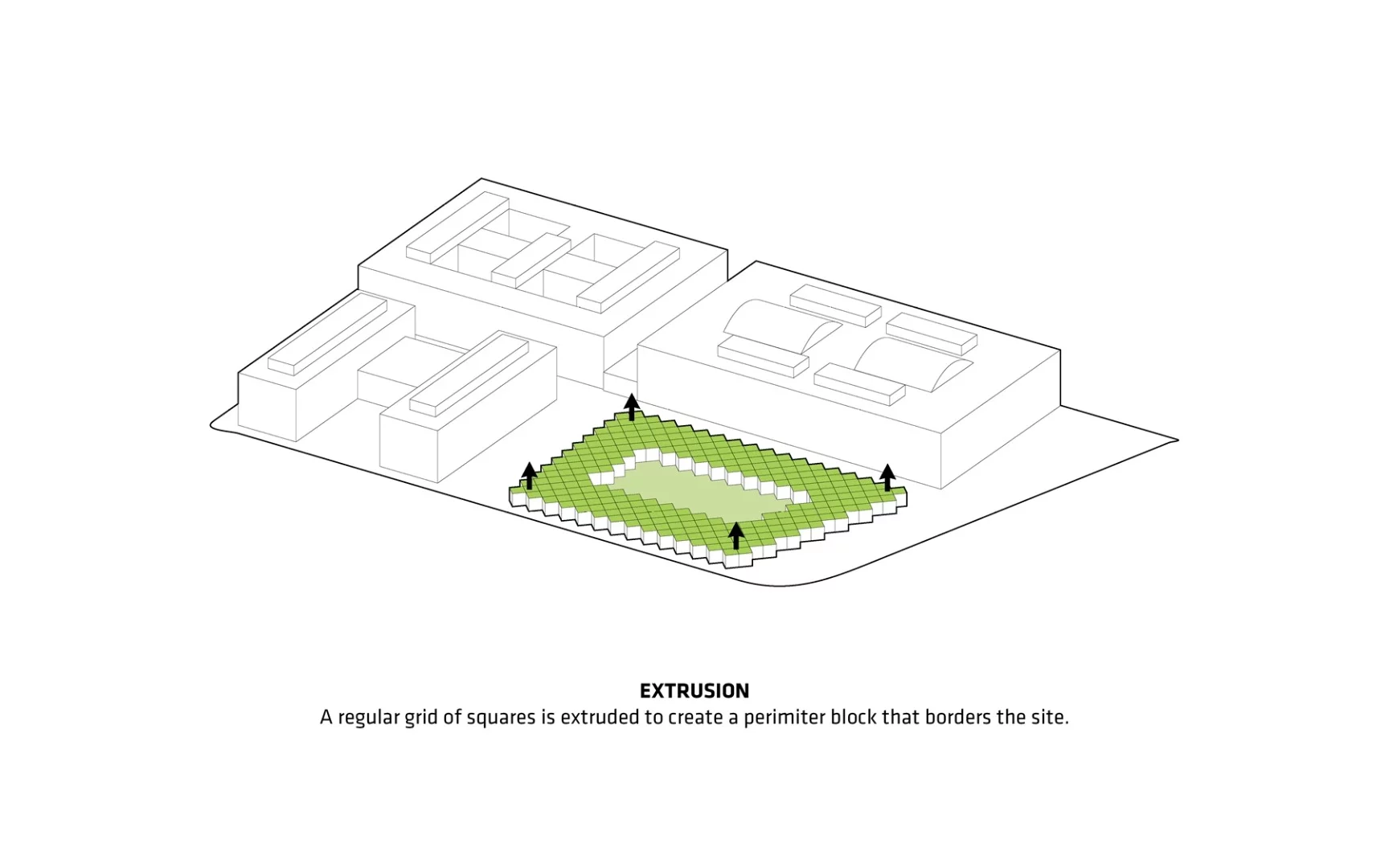 This diagram shows how 79 & Park is split into pixels