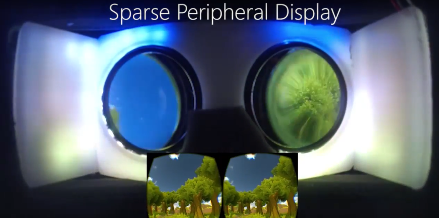 Microsoft has been working on a way to cut down on motion sickness in consumer VR systems