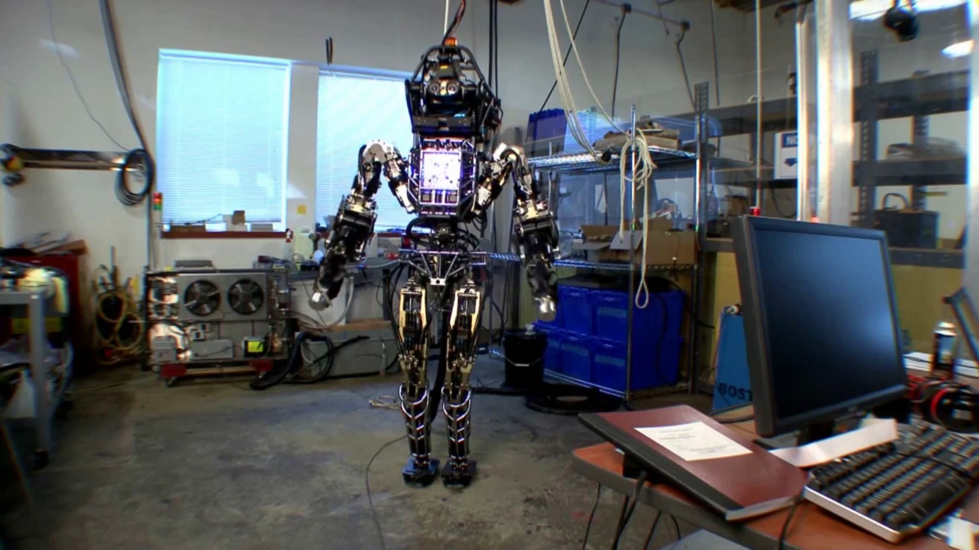 ATLAS has 28 hydraulic actuators