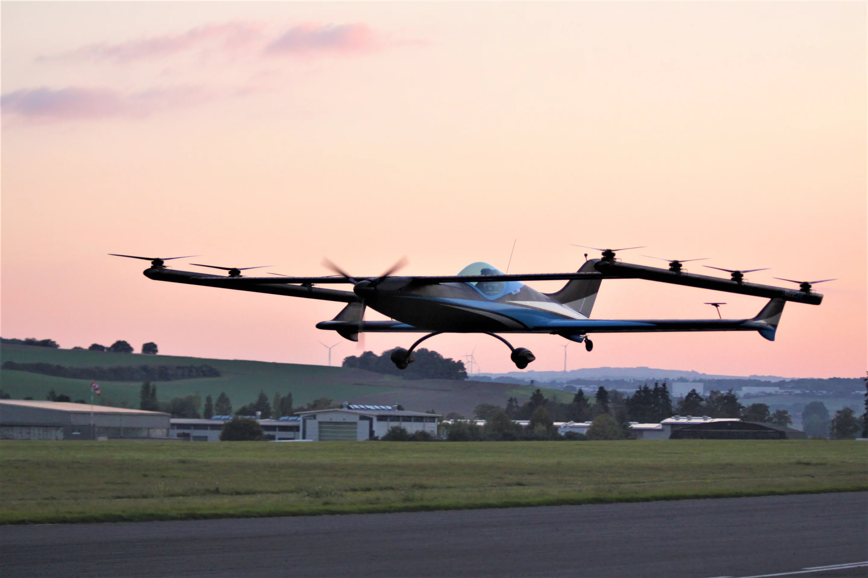The eMagic One has flown many times in CTOL configuration, and via remote control in hover mode