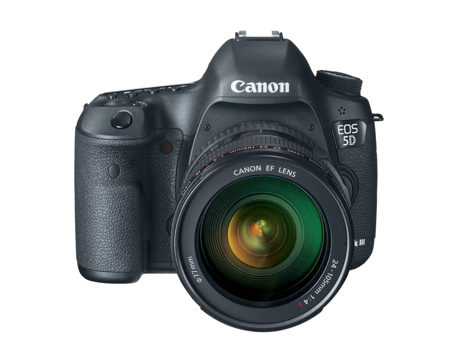 The new EOS 5D Mark III is compatible with Canon's EF lenses (excluding the EF-S lenses)