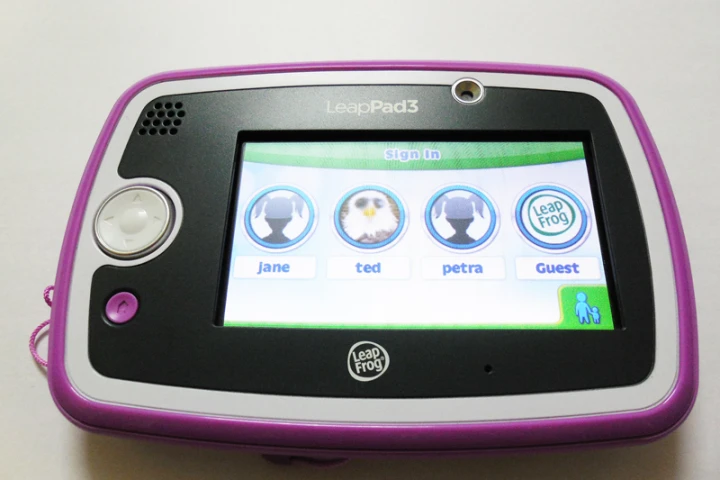 The Leappad 3 features a quad core processor and comes with a built-in Lithium ion battery (Photo: Lakshmi Sandhana/Gizmag)