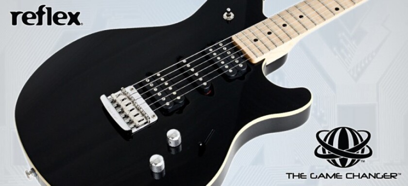 The Game Changer guitar from Music Man makes thousands of different pickup configurations available on one guitar