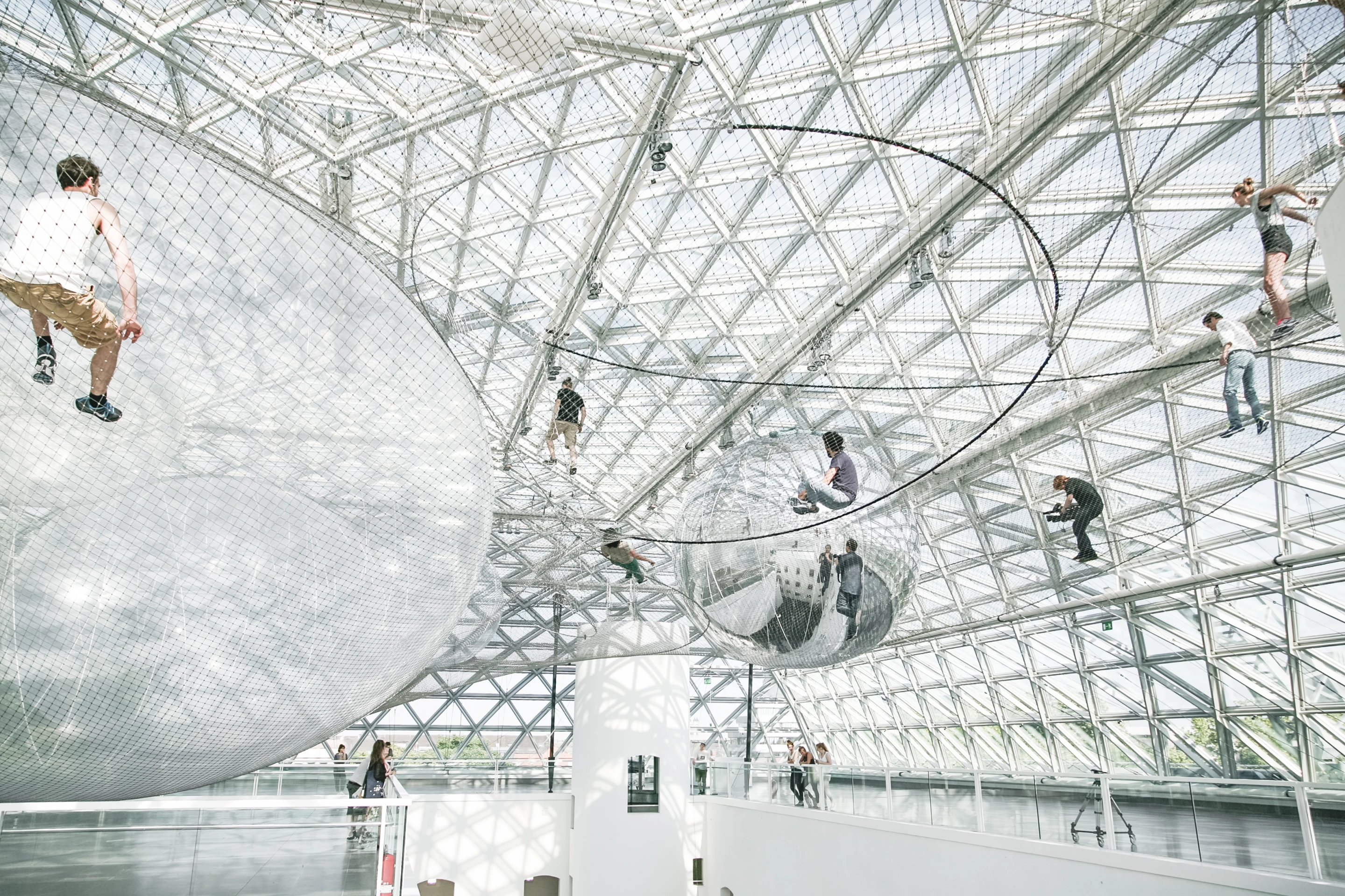 The installation took over three years to plan (Image: Studio Tomás Saraceno © 2013)