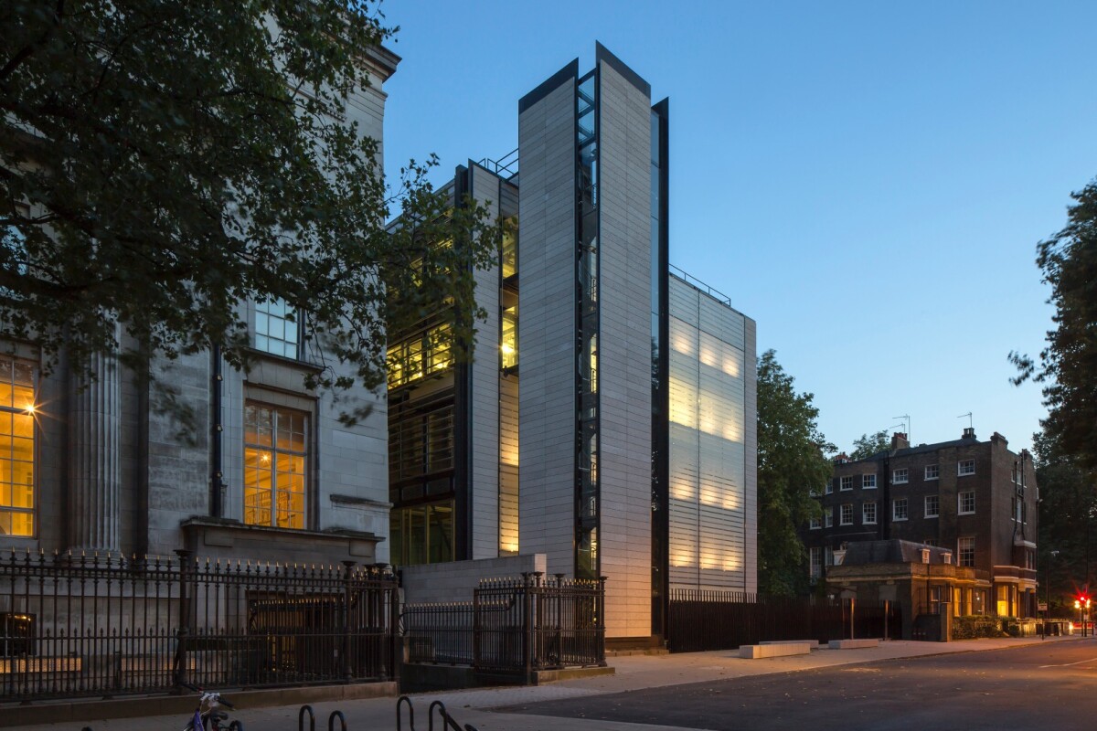 The WCEC building is located on the north-west corner of the British Museum site in Bloomsbury, London