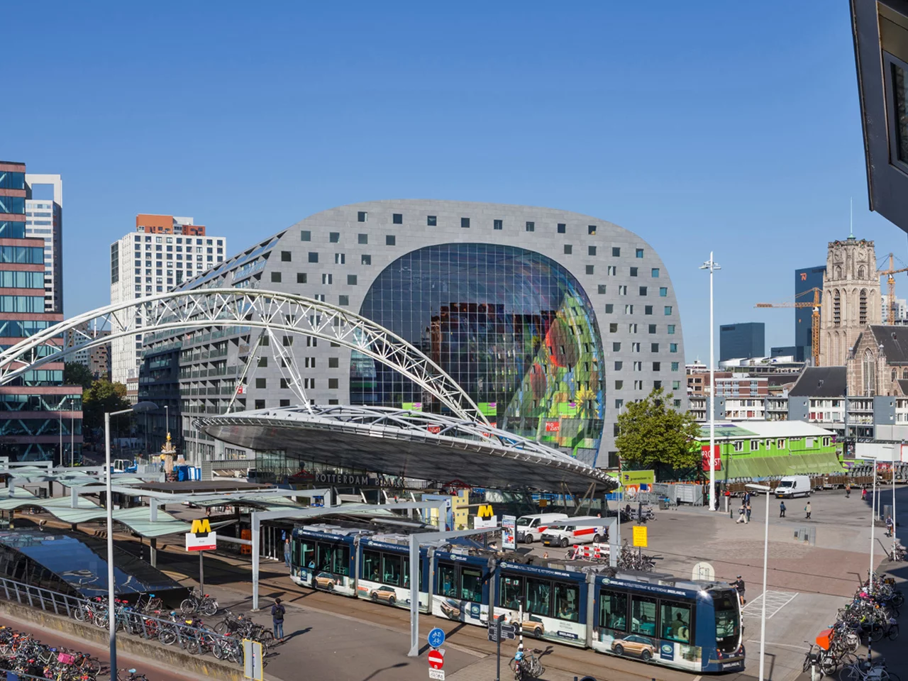 A new of the Markthal building