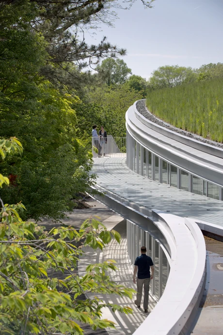 Close to 60,000 plants have been installed around the building