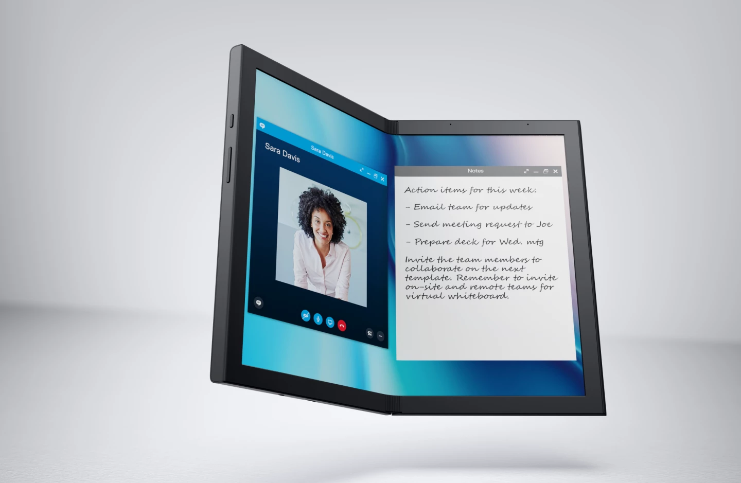 The Dell Concept Ori has a foldable screen