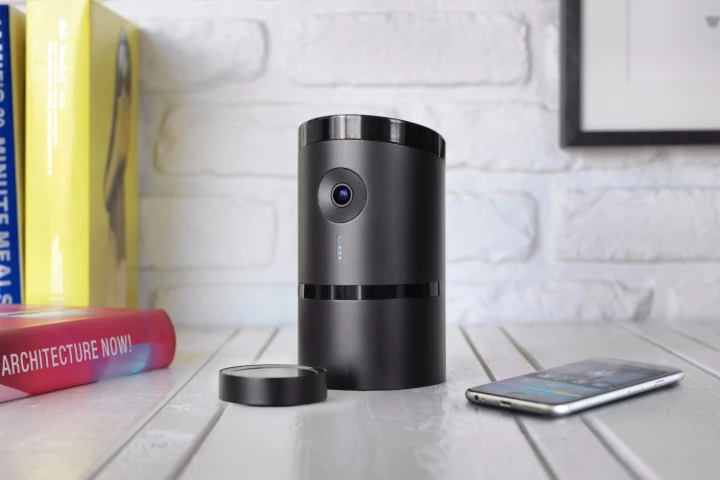 The Angee home security system is designed to be set up and forgotten