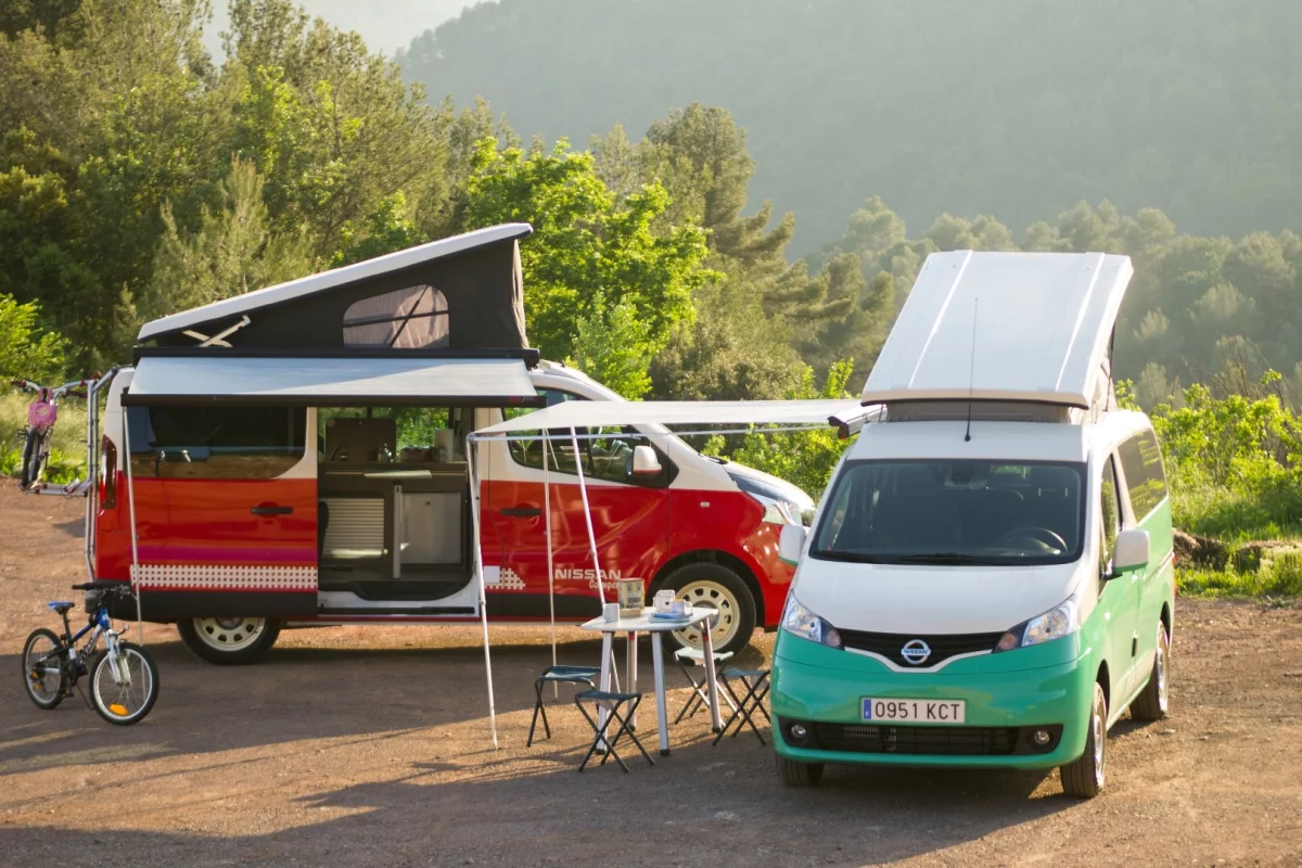 Nissan has added a pair of camper vans to its Spanish fleet