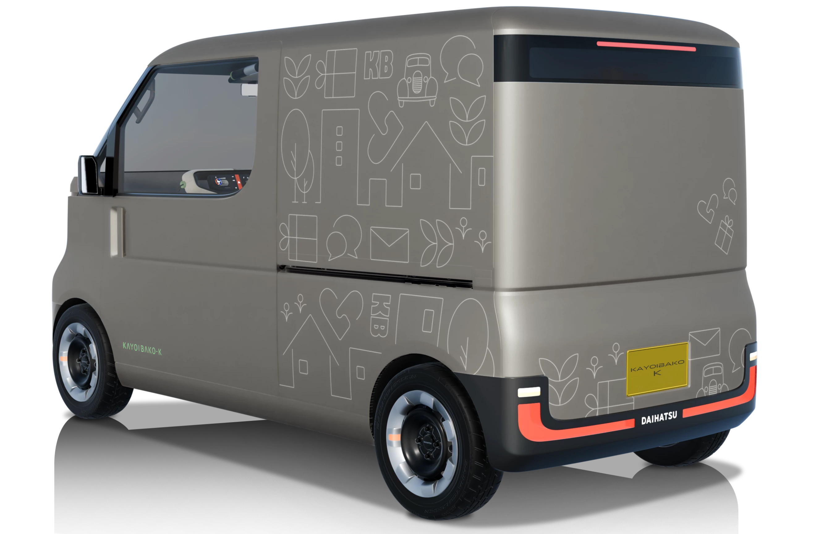 The Kayoibako-K isn't exactly a high-capacity cargo hauler, but Toyota imagines it being sized for last-mile delivery