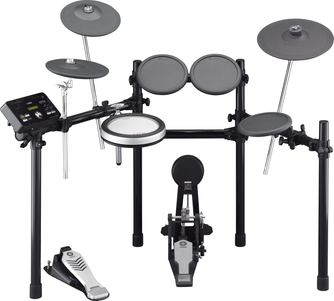 The Yamaha DTX522K electronic drum set