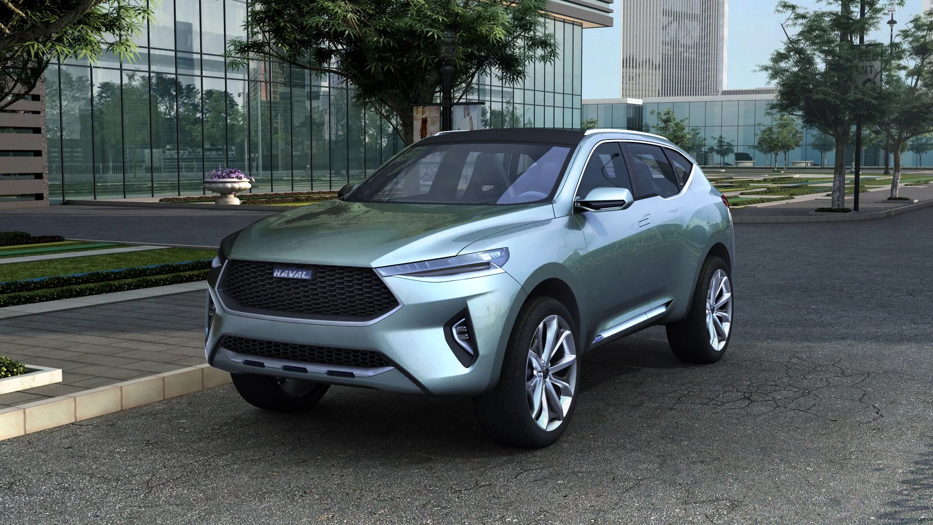 Haval's HB-02 debuted in Beijing, and showcases a new hybrid powertrain