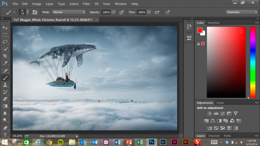 Microsoft also brought Adobe onto the stage to announce an upcoming Surface-friendly update to Photoshop CC