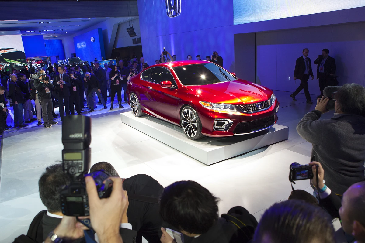 The Honda Accord Coupe Concept in Detroit