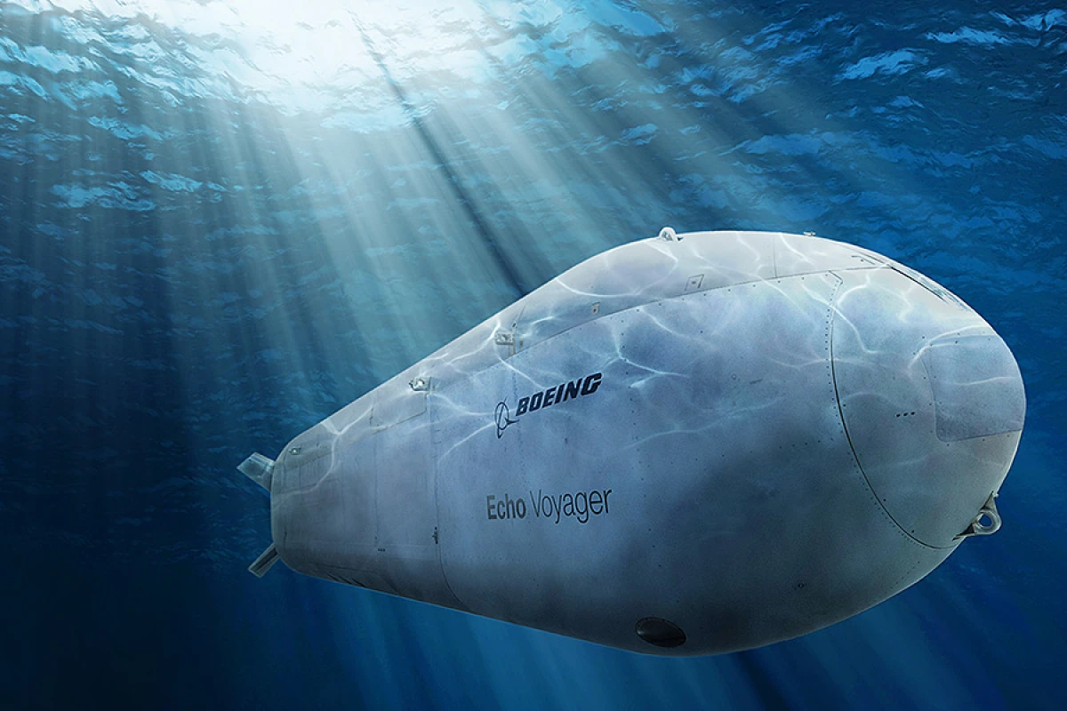 The Orca is based on Boeing's Echo Voyager robotic sub