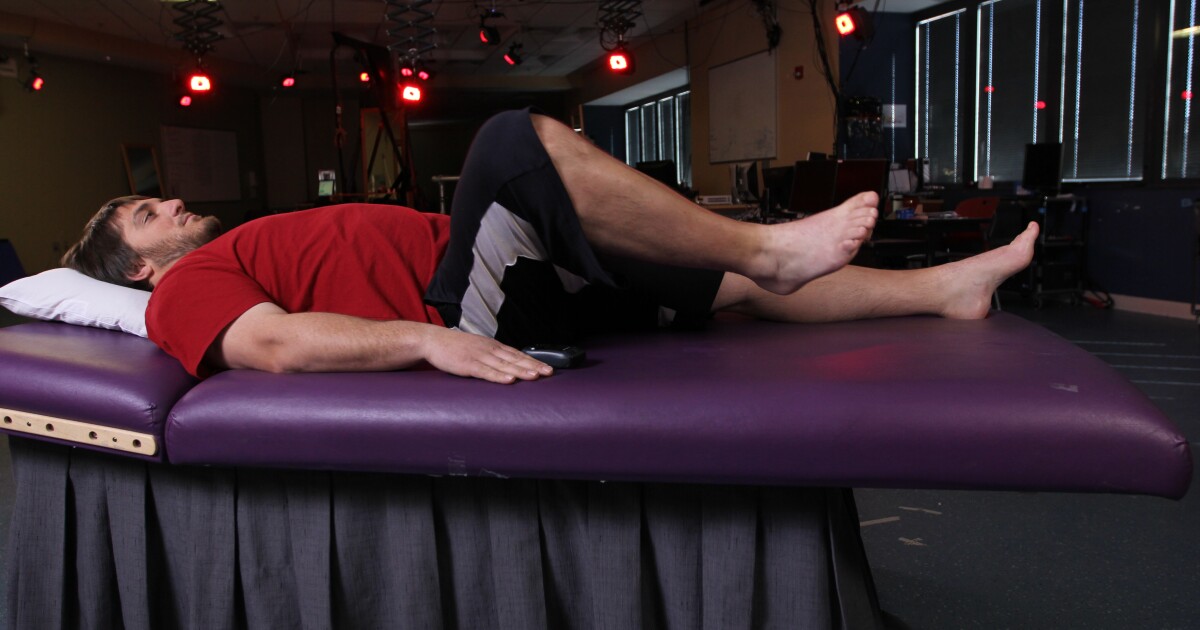 Spinal stimulation allows paraplegics to move legs