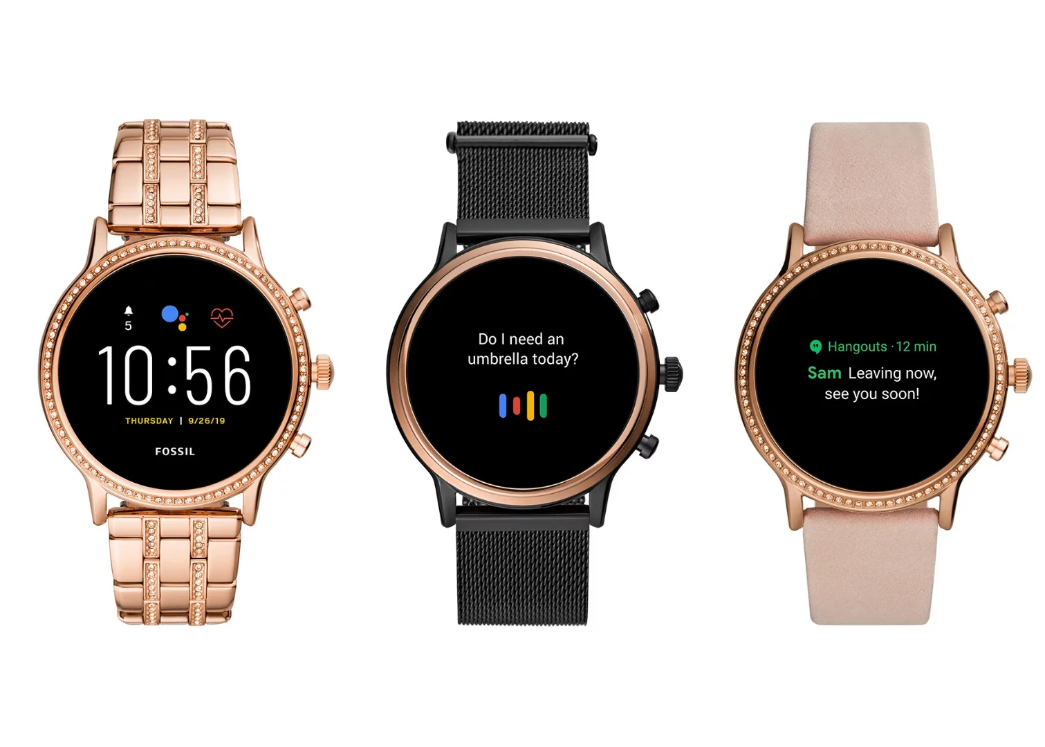 The Fossil Gen 5 smartwatch comes running Google Wear OS