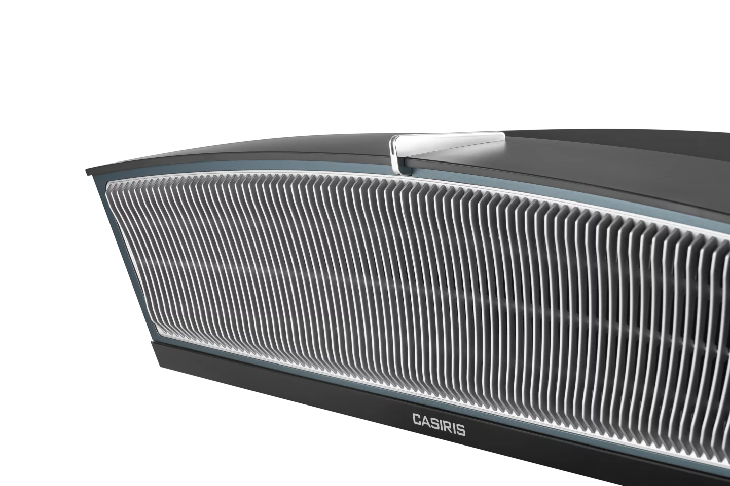 The grille hiding the dual 15-W speakers rocks luxury automotive vibes