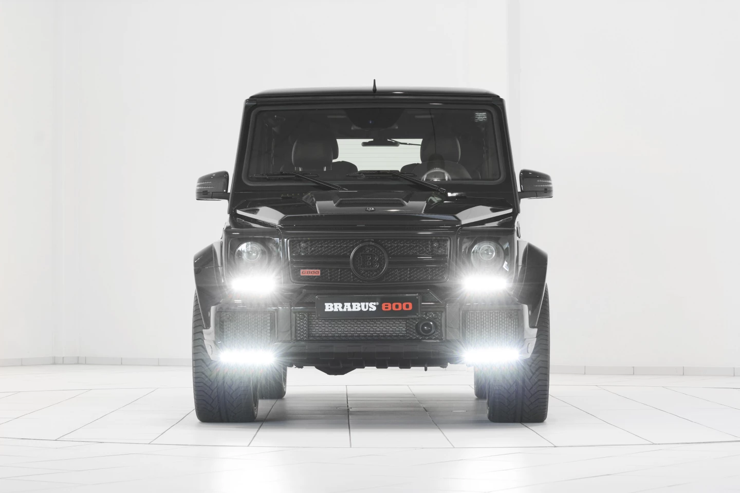 The BRABUS 800 iBusiness is based on the Mercedes Benz G 65