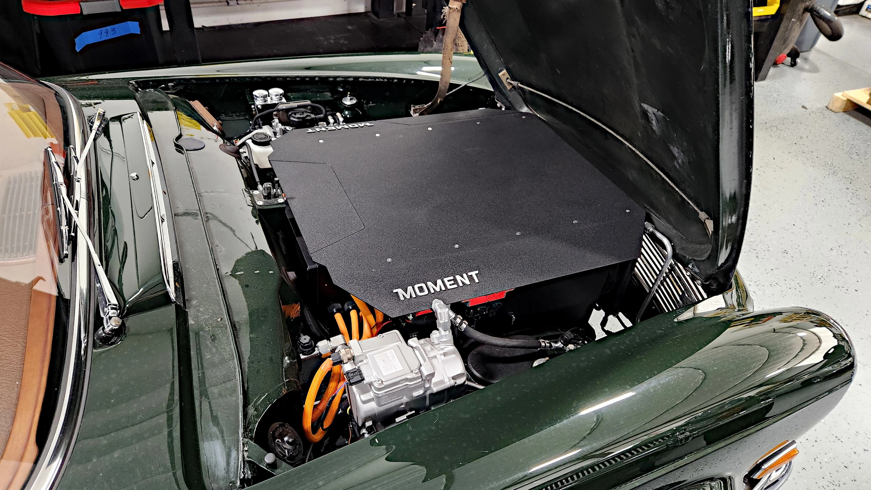 Another Healy 3000, this one having been fully converted and undergoing testing